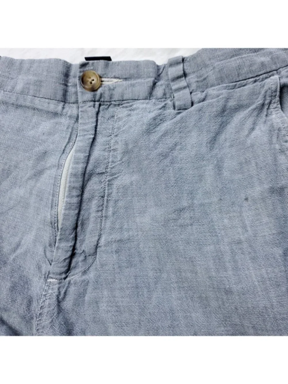 J. Crew Club Shorts Mens 32 Gray Cotton Casual Adult 10'' Inseam Preppy